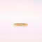 Bague 54 Bague Alliance 10 Diamant Demi-tour or jaune 58 Facettes