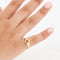 Bague 51 BAGUE OR JAUNE COLLECTION Catherine Deneuve 58 Facettes RÉF 11072/16