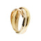Bague 59 CARTIER - Alliance Trinity 3 ors 58 Facettes 36507