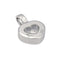 Pendentif Chopard Pendentif Coeur Happy Diamonds Or blanc Diamant 58 Facettes 3860553RV