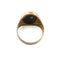 Bague 58 Chevalière en or jaune onyx et diamant 58 Facettes