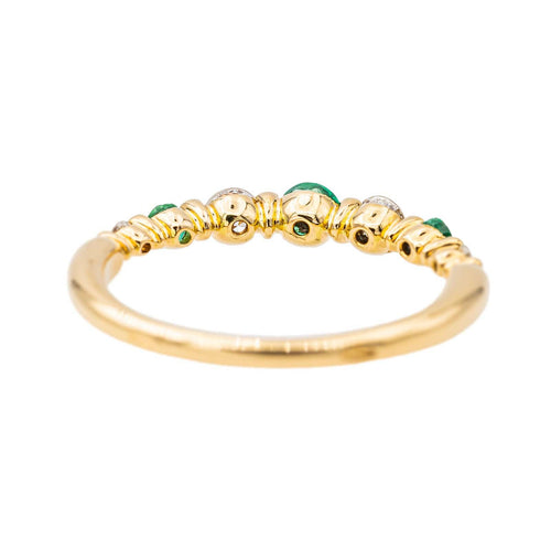 Bague 54 Bague Or jaune Emeraude 58 Facettes 3622952CN