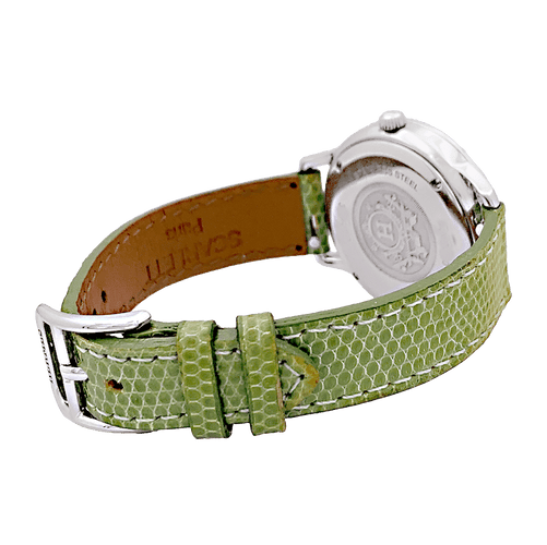 Montre Montre Hermès "Slim" acier. 58 Facettes 34127