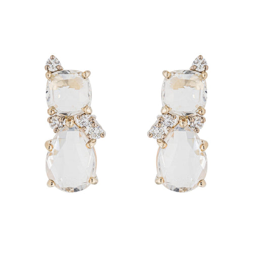 Boucles d'oreilles Boucles d'oreilles Or rose Topaze 58 Facettes 3230377CN