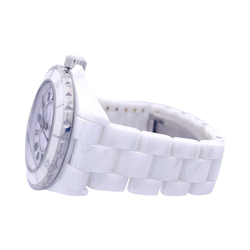 Montre Montre Chanel, "J12" céramique blanche. 58 Facettes 33609