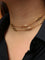 Collier Chaîne Art Nouveau maille filigrane or jaune 58 Facettes 1074.5