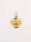 Pendentif AUGIS - Médaille amour ronde or jaune diamant rubis 58 Facettes J513