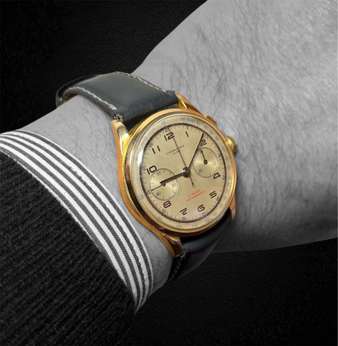 Montre Chronographe Suisse, cronografo 58 Facettes