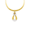 Pendentif vintage Kutchinsky or, diamants. 58 Facettes 34330