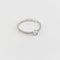 Bague 51 Mauboussin - Solitaire Goutte de jour en Or Blanc 58 Facettes 32038