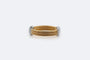 Bague Anello tubogas oro bianco e oro giallo con diamanti 58 Facettes