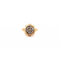 Bague 54 Solitaire Vintage Or Jaune & Diamant 58 Facettes