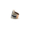 Bague 52 Art Deco Platinum Topped Diamond and Sapphire Ring with 14K Gold Shank 58 Facettes