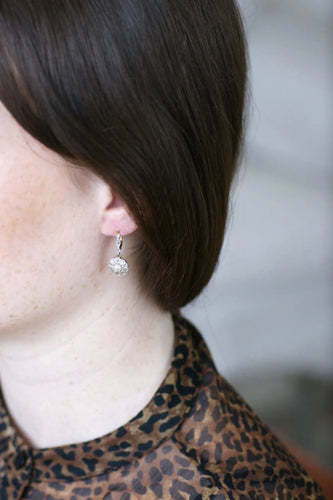 Boucles d'oreilles Boucles d'oreilles Art Deco Perles et Diamants 58 Facettes