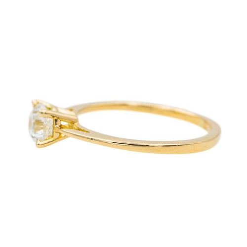 Bague Bague Solitaire Or jaune Diamant 58 Facettes 3753463RV