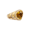 Bague 52 Bague Repossi "Coeur" or jaune, diamants, citrine. 58 Facettes 34359