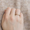 Bague 55 BAGUE ALLIANCE CARTIER OR JAUNE 58 Facettes BO/240030//