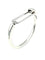 Bracelet HERMES. Collection "Clic argent", bracelet argent 925/00 58 Facettes
