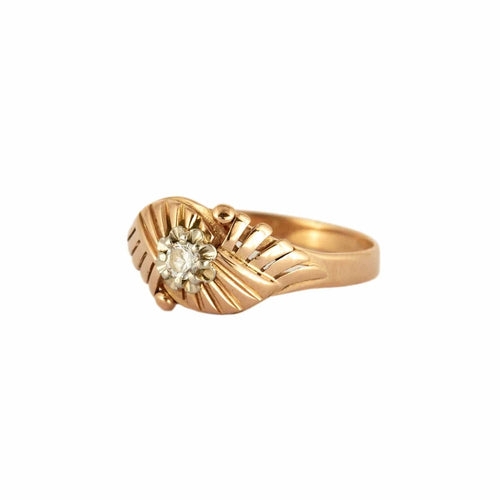 Bague 59 Bague OR ZIRCONIUM 58 Facettes BO/230085