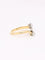 Bague 52 Bague toi et moi or jaune diamants old mine cut 58 Facettes J608
