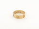 Bague 51 bague CARTIER love en or jaune 58 Facettes 262104
