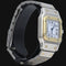 Montre Cartier Montre Santos Dame Or Jaune 18K Et Acier 58 Facettes MT42450
