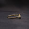 Bague Bague trilogie de diamants  sertie sur or jaune 58 Facettes