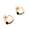 Boucles d'oreilles Boucles d'oreilles Pomellato, "M'ama non M'ama", or rose, pierres de couleurs. 58 Facettes 34055