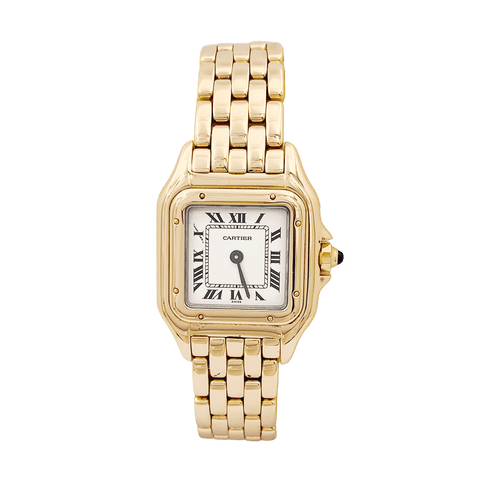 Montre Montre Cartier "Panthère" or jaune. 58 Facettes 34241