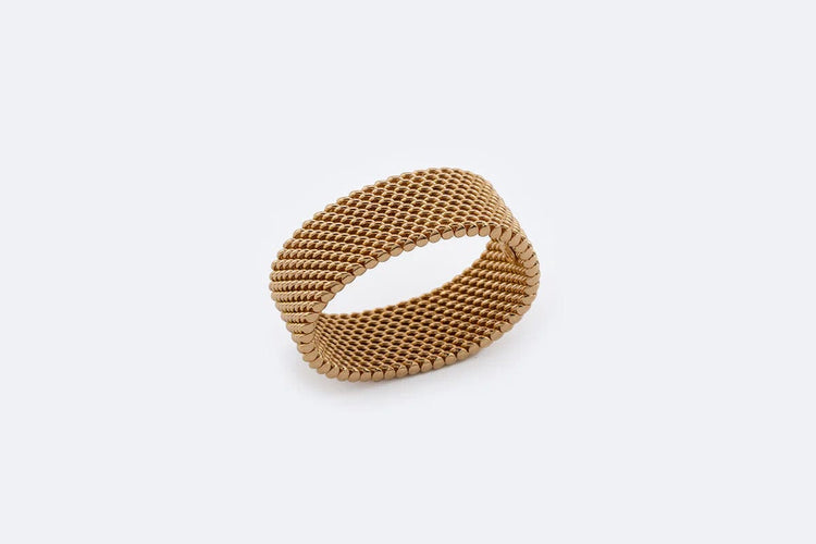 Bague 20 / Oro Giallo Fascetta morbida in oro giallo 58 Facettes ANL724