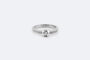 Bague Oro Bianco Bague en or blanc avec diamants 58 Facettes ANL287
