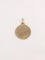 Pendentif AUGIS - Médaille amour ronde or jaune diamant rubis 58 Facettes J513