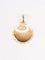 Pendentif AUGIS - Médaille amour ronde Plus qu'hier moins que demain or jaune rubis motif ovale 58 Facettes J519