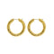 Boucles d'oreilles Boucles d'oreilles créoles en or jaune 58 Facettes 38302
