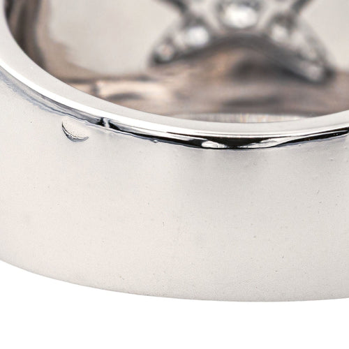 Bague 55 Mauboussin Bague Etoile divine  Or blanc Diamant 58 Facettes 4002437CN