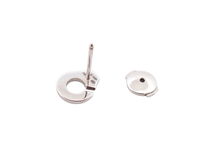 Boucles d'oreilles boucles d'oreilles DINH VAN menottes r7.5 867322 or 18k & 26 diamants 58 Facettes 266829