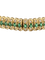 Bracelet Bracelet or jaune, émeraudes et diamants 58 Facettes