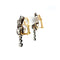 Broche Parure Fleur En Diamants, Argent Et Or 19ème Siècle 58 Facettes