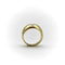 Bague 53 Bague édouardienne en or 18 carats, sertie d'un diamant taille européenne ancienne, martelé à la main 58 Facettes A20049