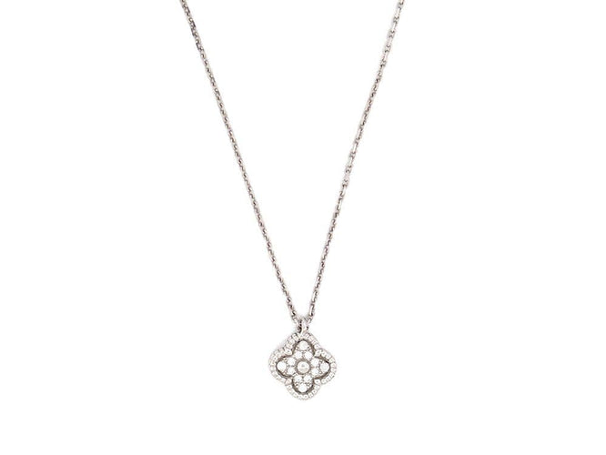 Collier collier VAN CLEEF & ARPELS pendentif sweet alhambra or diamants 58 Facettes 262641