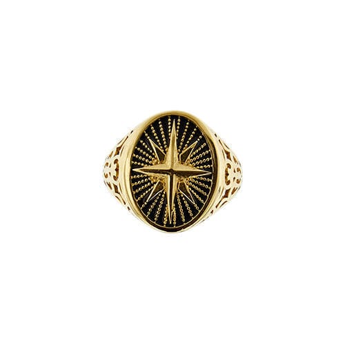 Bague 62 Bague bouclier en or jaune pour homme 58 Facettes 33408