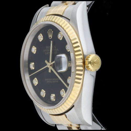 Rolex Montre Datejust 36 Or Jaune 18K / Acier