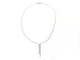Collier collier tiffany victoria fleur pendante diamants platine 58 Facettes 259242