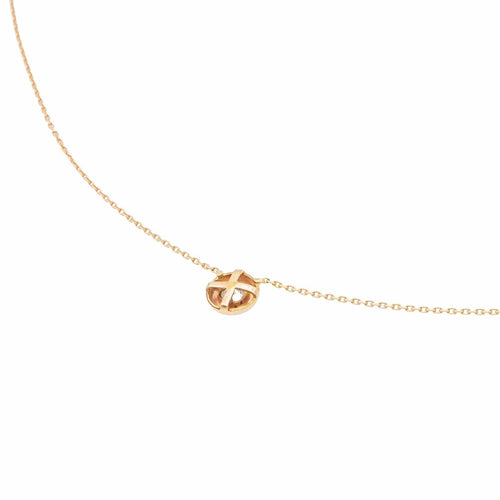 Collier Collier Or rose Diamant 58 Facettes 579114RV