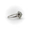 Bague en or 18 carats des années 1950 représentant un homme dans la lune, sculptée dans une pierre de lune et ornée de diamants.
