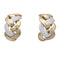 Boucles d'oreilles Boucles d'oreilles Repossi "Tresse" or et diamants. 58 Facettes 33764