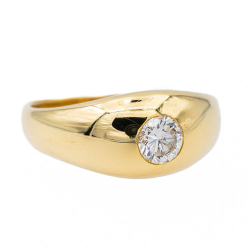 Bague 56 Bague Jonc Or jaune Diamant 58 Facettes 3227159CN