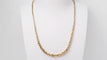 Collier Collier maille palmier en or jaune 58 Facettes 32918