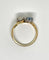 Bague Bague toi et moi or jaune et blanc diamant et saphir 58 Facettes
