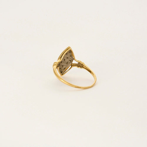 Bague Bague marquise or jaune et blanc diamants 58 Facettes LP929/BET